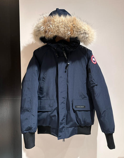 大鹅𝐂𝐡𝐢𝐥𝐥𝐢𝐰𝐚𝐤𝐞派克羽绒服飞行夹克羽绒服112402 商品图7