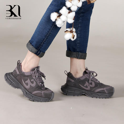 BAKERLOO女鞋厚底百搭休闲老爹鞋YT222 商品图1