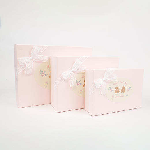 粉色浪漫创意小熊大号空礼盒-纪念日百货门店同款167902196 商品图1