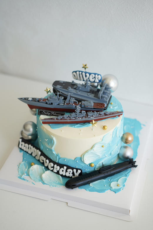 主题奶油蛋糕 | 鲜果原味奶油- 海军战队 商品图0