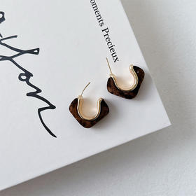 复古植绒工艺银针耳环-纪念日百货门店同款168047013