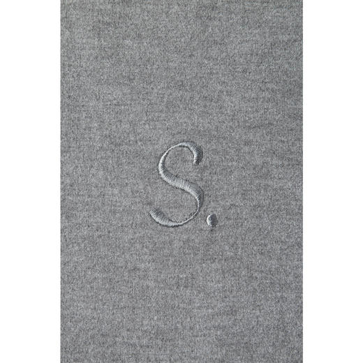 【商场同款】诗凡黎灰色高领套头T恤2024冬新款长袖上衣3FA301352 商品图4