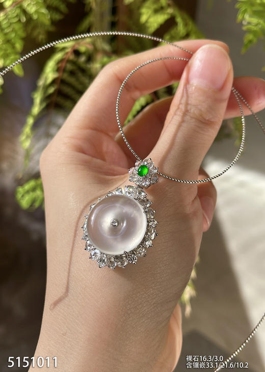 5151011，平安扣吊坠。具体价格微信咨询 商品图0