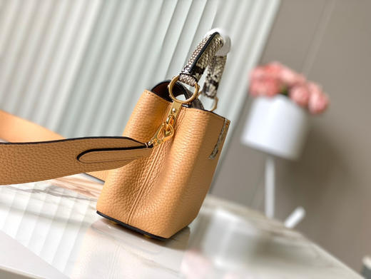 秋冬特惠💰1600 渠道级LV te级LV 全套包装 N80741/M48865棕黄 本款 Capucines 迷你号手袋 商品图1