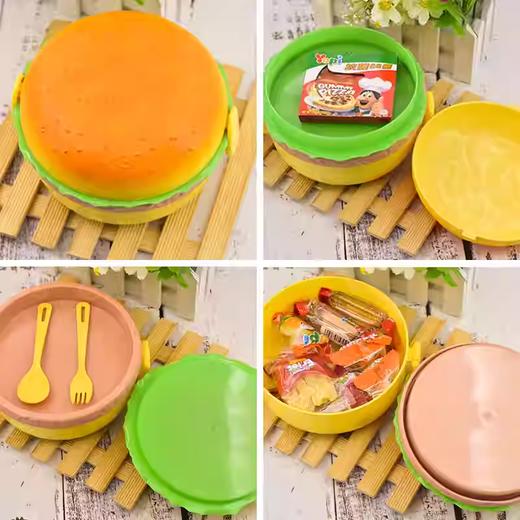 100gYupi汉堡包QQ软糖(圆形便当盒) 商品图1