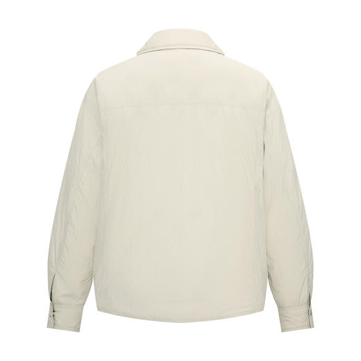 【格纹拼接】衬衫式羽绒服25冬款时尚潮流百搭保暖羽绒外套男K&C 商品图1