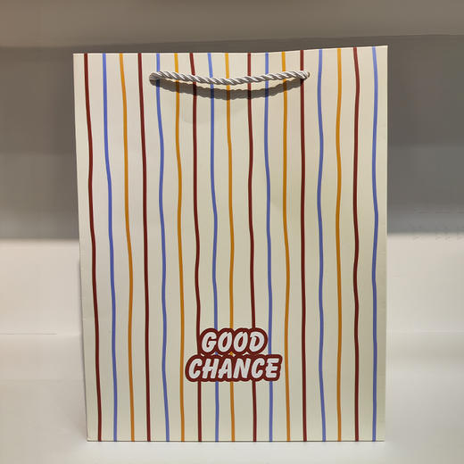 生日礼物条纹元素大号手提礼袋-纪念日百货门店同款167901708 商品图2