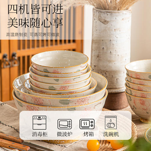 釉下彩陶瓷餐具（日式樱花） 商品图2