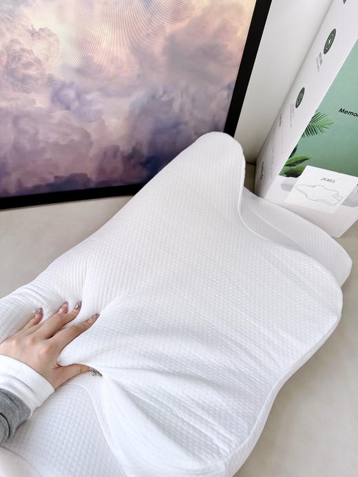 D112534支撑颈部的基本构造有效改善睡眠质量立体蝴蝶枕 商品图4