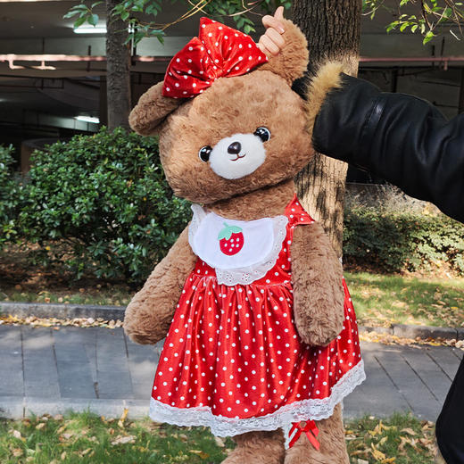 60cm大号可爱连衣裙可露丽小熊毛绒公仔-纪念日百货门店同款168047620 商品图1