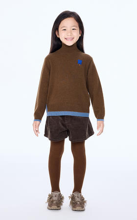 jnby  25年冬款  长袖套头羊绒衫  1PA310630