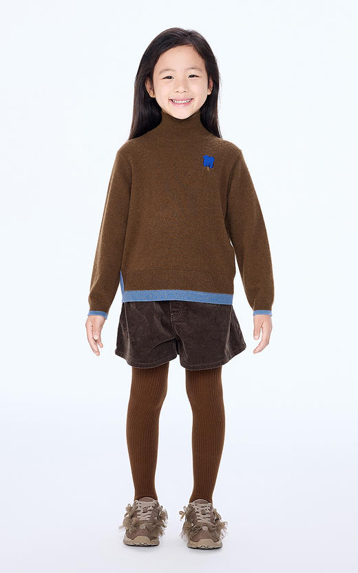 jnby  25年冬款  长袖套头羊绒衫  1PA310630 商品图0