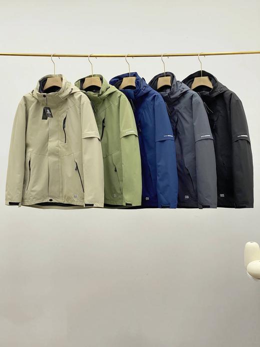 D112515软壳三合一户外休闲衣运动外套男女内胆冲锋衣 商品图0