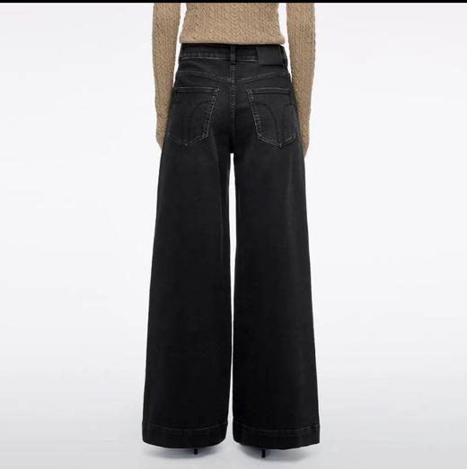 【秒杀价已调 直接拍】Miss 秋冬款 植绒宽松 牛仔 阔腿裤 商品图1