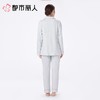 都市丽人女士睡衣纯棉单面家居服长袖长裤棉质套装LHCCA1 商品缩略图2