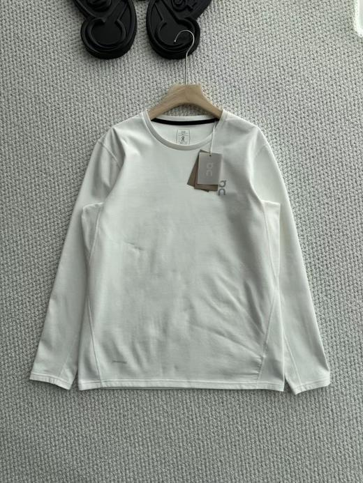 D112563男士背后超大印花加绒磨毛保暖长袖tee打底衫 商品图3