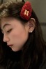 D112558甜美少女秋冬复古羊羔毛糖果色字母发夹 商品缩略图8