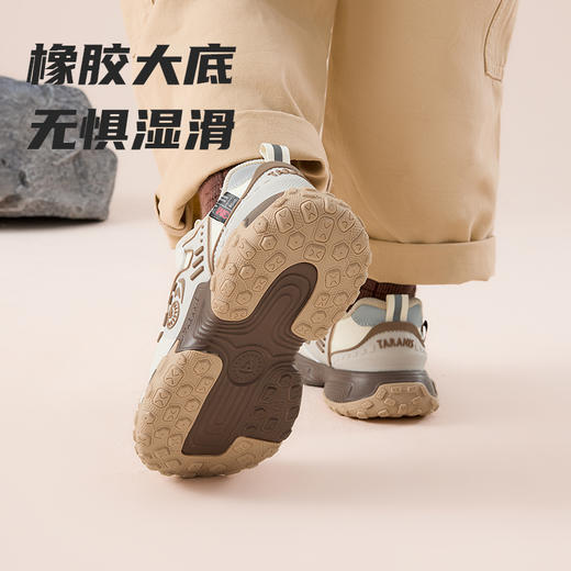 泰兰尼斯童鞋2025年冬季新款儿童加绒保暖运动鞋男女童露营鞋小童跑步鞋 T01X5D6597 商品图3