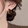 复古豹纹设计轻奢个性银针耳环-纪念日百货门店同款168046563 商品缩略图4
