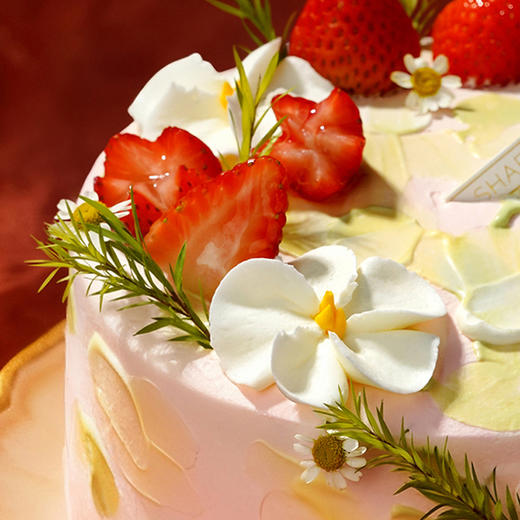 【印象玫瑰】玫瑰草莓希腊酸奶 | 旋木烘焙 商品图2