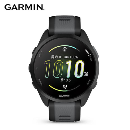 佳明（GARMIN）Forerunner165心率血氧多星定位户外智能运动手表 极夜黑【KLJJZQ15.0】 商品图0