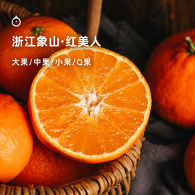 企鹅市集|浙江象山红美人 多规格可选 柑橘皇后 果肉甜蜜晶莹 软嫩无渣
