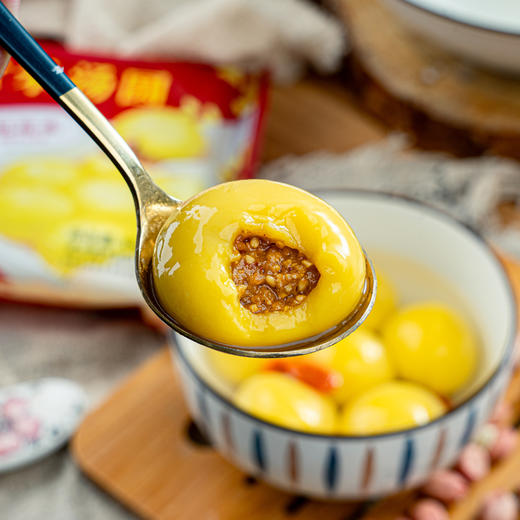 【大黄米汤圆】 皮薄馅多，香甜可口，精选大黄米，京东发货！ 商品图0