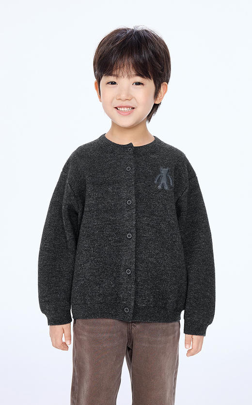 jnby  25年冬款  短款开襟针织衫  1PA310900 商品图3