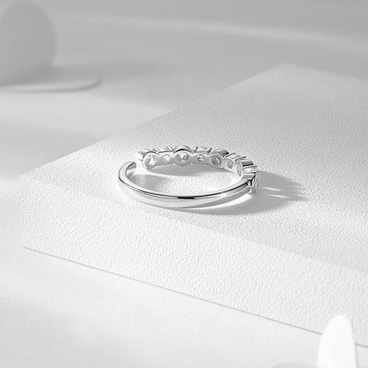 卡蒂罗KADER 招财女戒 新中式925银钱币与圆锆相接财运环绕简约百搭原创设计可调节戒#好运 商品图4