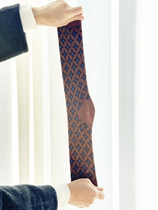 【4双装】西班牙LUIS VECENTE 复古撞色堆堆袜 商品图3