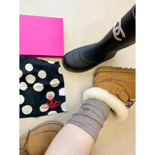 2511402    西太后🪐 中筒羊毛袜 （2色 一组） 商品图3