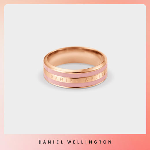 7315030002393 丹尼尔惠灵顿DANIEL WELLINGTON DW戒指|轻奢活力蔷薇粉质感玫瑰金色撞色戒指尾戒女男对戒#50 商品图1