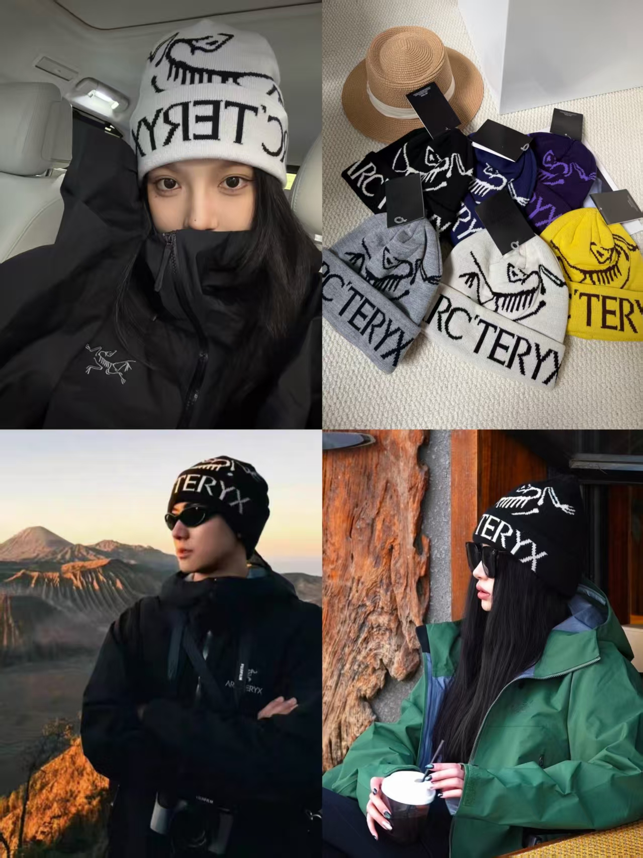 很厚，品质超好区别市场版：始祖鸟冷帽 滑雪帽 男女同款，王一博同款帽子