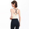 跃牌【海听系列】波点运动内衣女防震收副乳固定杯美背瑜伽服背心XC102 商品缩略图1