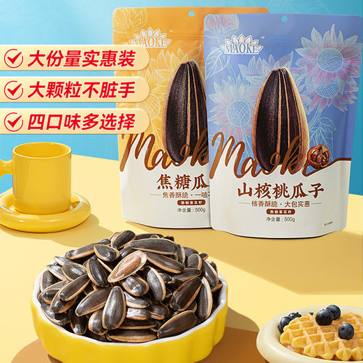 【长期集采】毛嗑五香瓜子500g 商品图7