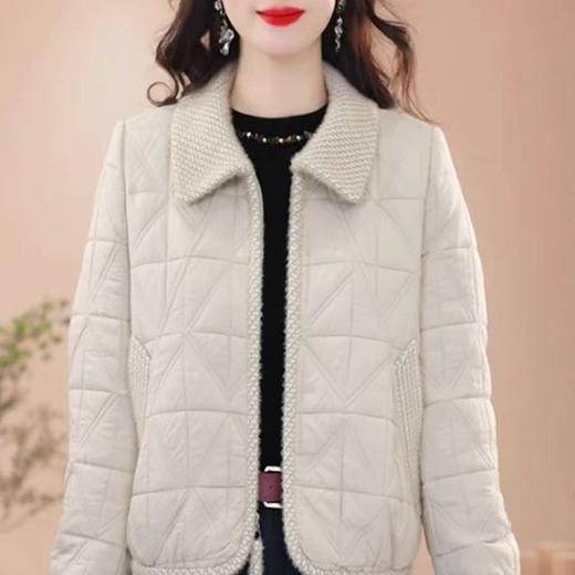 时尚气质百搭显瘦短款小香风棉服外套女冬季新款 商品图3