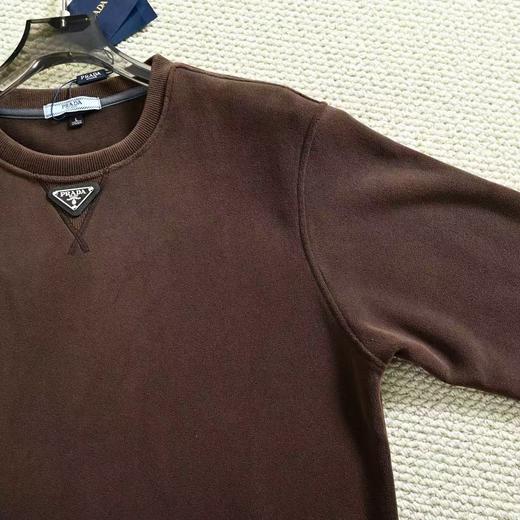 D112518秋冬季三角标logo超厚实双面摇粒绒保暖复古卫衣 商品图11