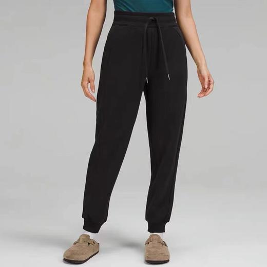 D112566男女同款高腰宽松运动裤冬款加绒裤 商品图11