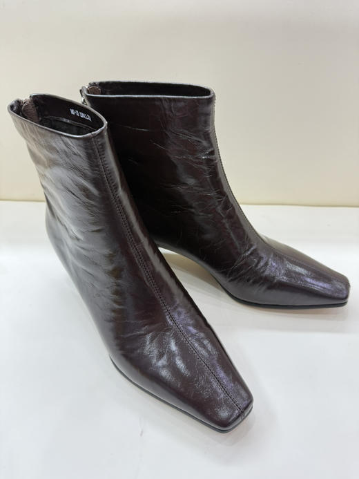 极简羊皮短靴 商品图0