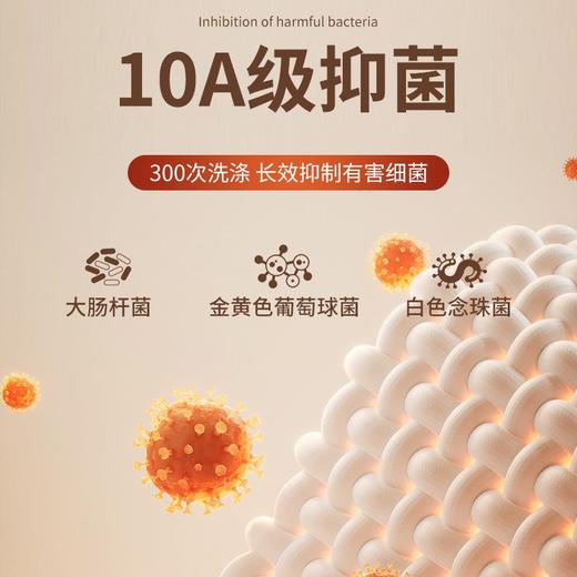 【10A抗菌羊毛桑蚕丝男士翻领长袖POLO衫】秋冬季休闲聚热保暖卫衣男 商品图3