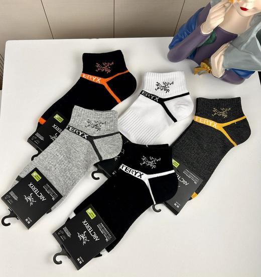 D112577一包十双装精梳棉耐磨耐穿男女同款低帮短袜 商品图10