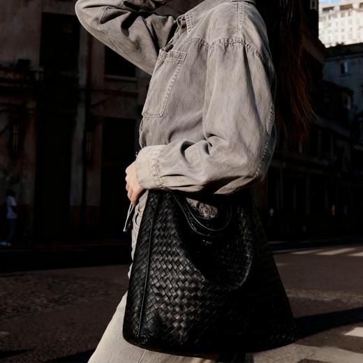 笙观相沐·复古编织托特包，松弛老钱风，实用高级有格调！【G】 商品图1