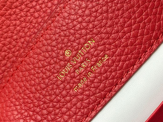 秋冬特惠💰1750 渠道级LV 新品 te级LV 动态芯片 M12936/M48865红色圆花环扣款 本款Capucines 手袋 商品图7