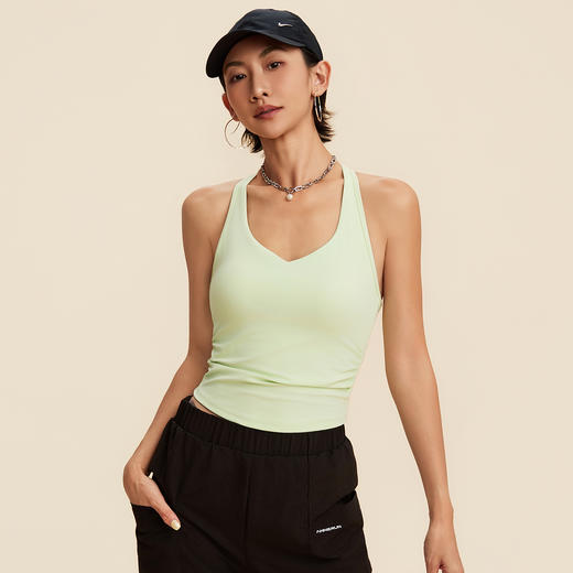 跃牌【海听系列】新款健身服上衣镂空透气美背运动瑜伽服防震聚拢运动文胸XC99 商品图4