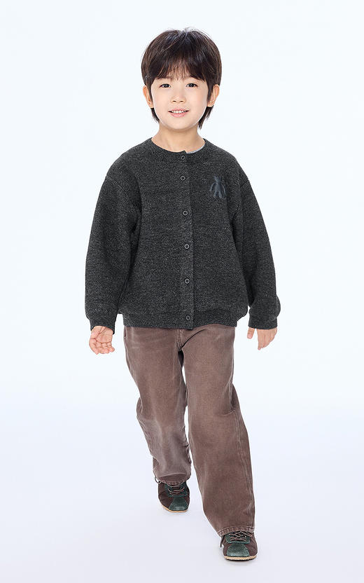 jnby  25年冬款  短款开襟针织衫  1PA310900 商品图0