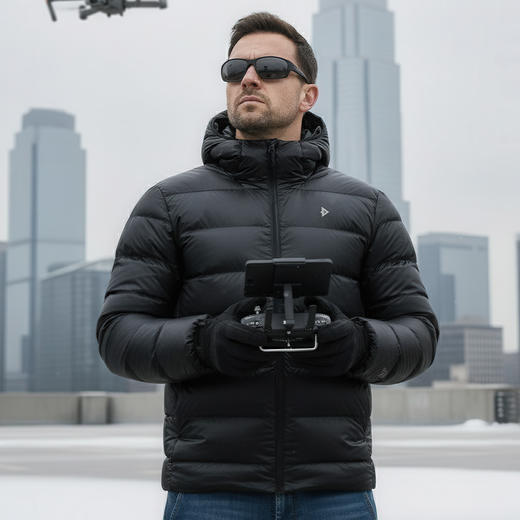 【小程序限定】加强版龙牙隐之雪狐PRO轻量便携连帽羽绒服加强版 商品图4