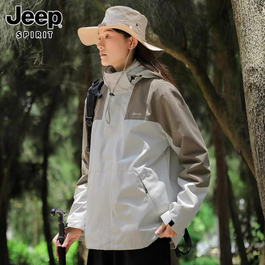 JEEP三合一冲锋衣2308款丨一件顶6件 硬核防护 加厚可拆卸 商品图2