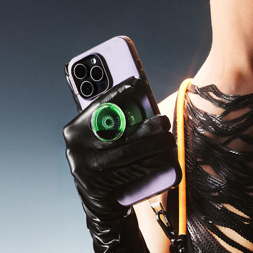 【夜行者】油墨珠·绿 MAGSAFE磁吸 Round圆啪嗒系列 绿色 商品图1