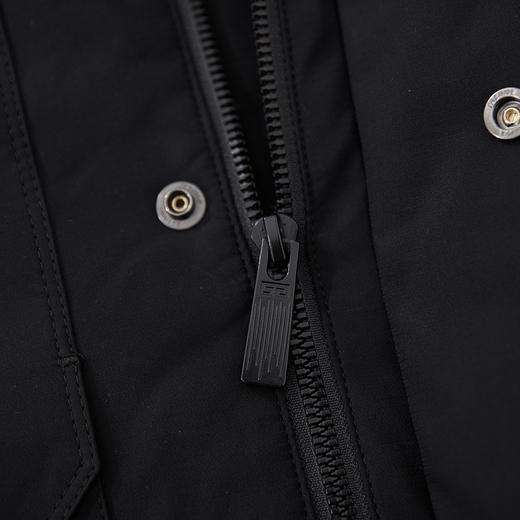 【新品上新】HX 冬季长款带帽羽绒服Y100540016101/02 商品图6