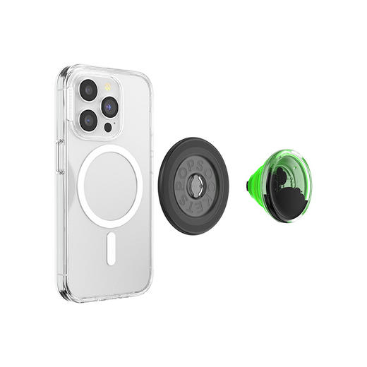 【夜行者】油墨珠·绿 MAGSAFE磁吸 Round圆啪嗒系列 绿色 商品图2